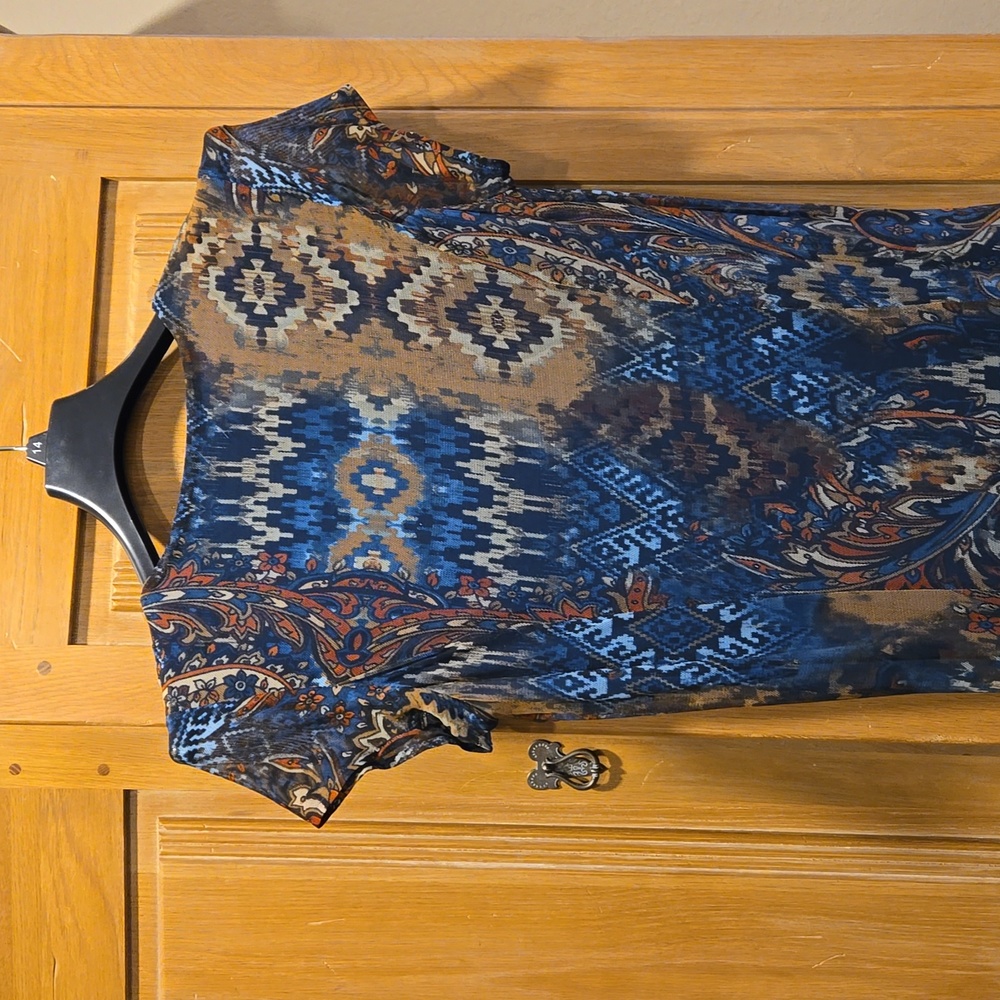 Reba high low maxi western style dress - Picture 7 of 9
